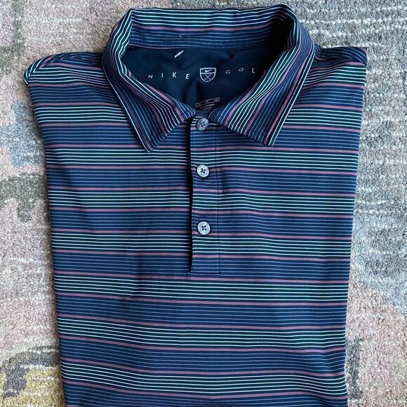 Nike Golf Dri-Fit  UV Polo - Picture 1 of 9
